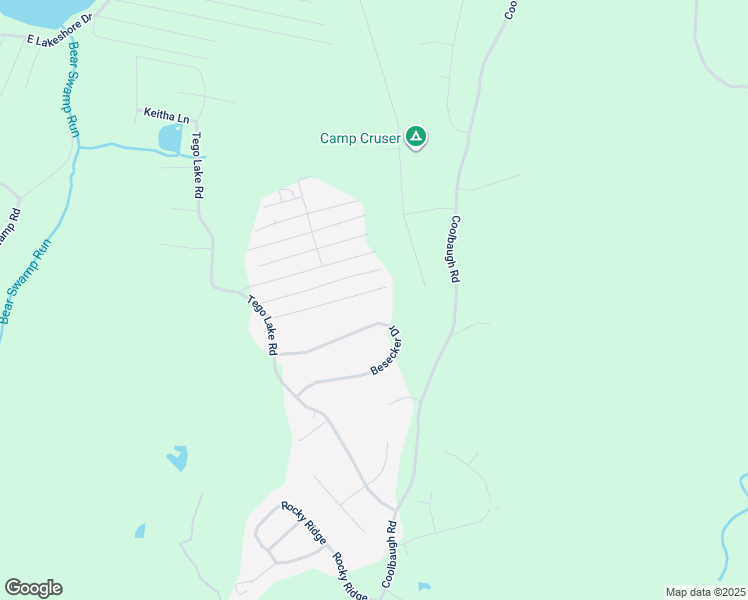map of restaurants, bars, coffee shops, grocery stores, and more near 2146 Horning Road in East Stroudsburg