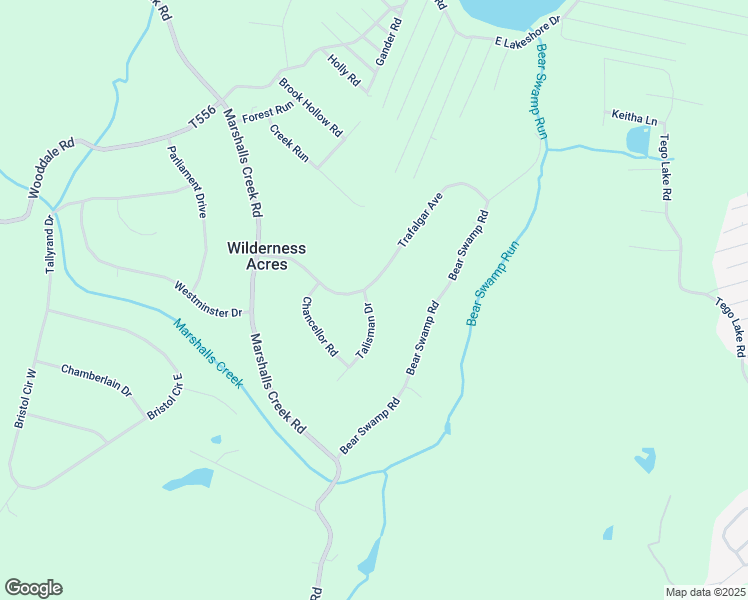 map of restaurants, bars, coffee shops, grocery stores, and more near 107 Talisman Drive in East Stroudsburg