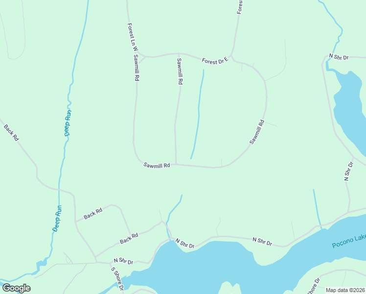 map of restaurants, bars, coffee shops, grocery stores, and more near 237 Sawmill Road in Monroe County