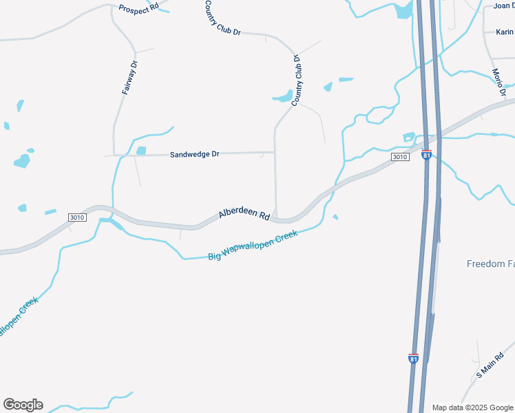 map of restaurants, bars, coffee shops, grocery stores, and more near 1635 Alberdeen Road in Mountain Top