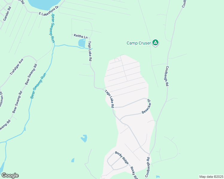 map of restaurants, bars, coffee shops, grocery stores, and more near 2214 Granite Road in East Stroudsburg