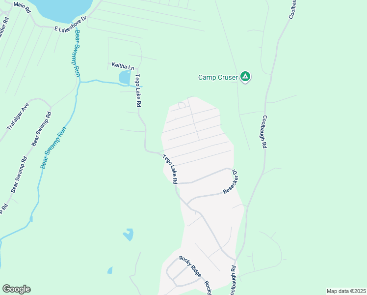 map of restaurants, bars, coffee shops, grocery stores, and more near 2124 Faratol Road in East Stroudsburg