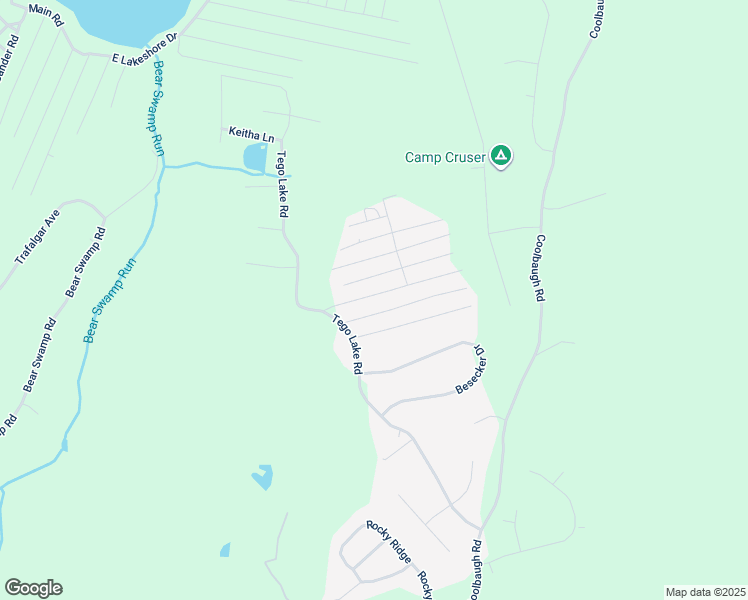map of restaurants, bars, coffee shops, grocery stores, and more near 2124 Faratol Road in East Stroudsburg