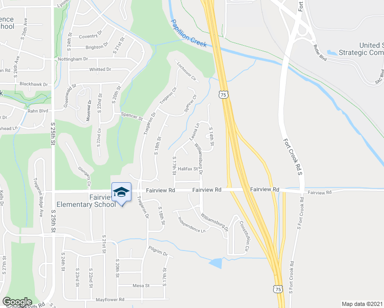 map of restaurants, bars, coffee shops, grocery stores, and more near 1608 Leona Circle in Bellevue