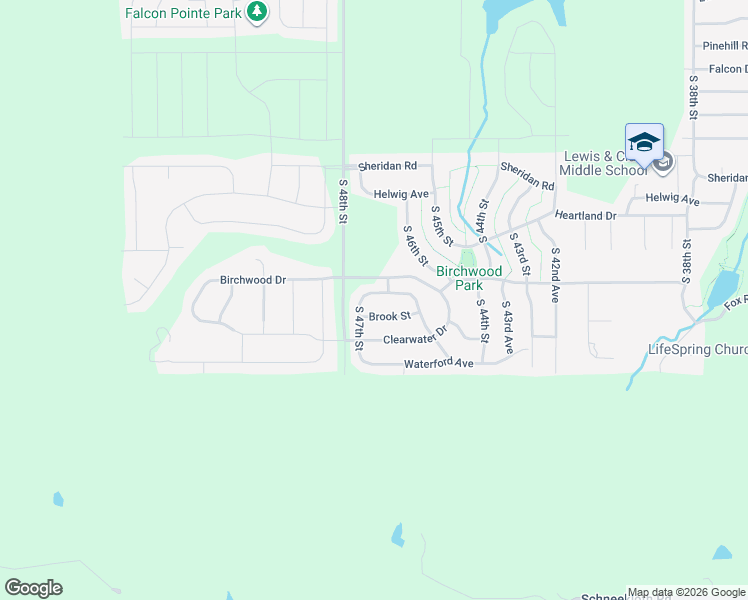 map of restaurants, bars, coffee shops, grocery stores, and more near 13803 South 47th Street in Papillion