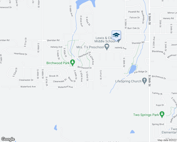 map of restaurants, bars, coffee shops, grocery stores, and more near 13713 South 43rd Street in Bellevue