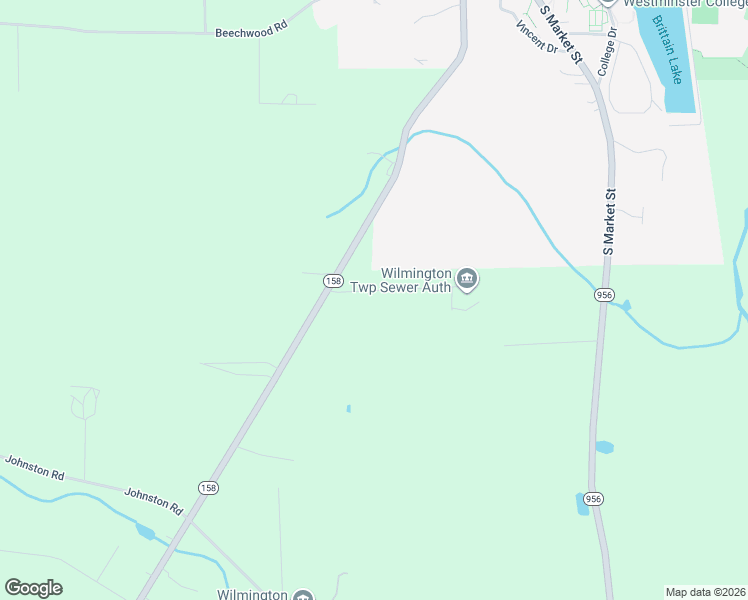 map of restaurants, bars, coffee shops, grocery stores, and more near 268 Melody Lane in New Wilmington