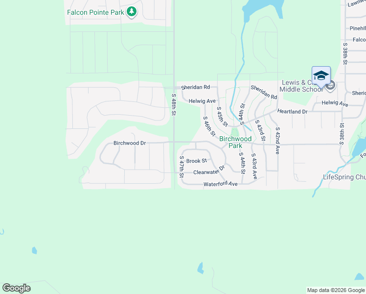 map of restaurants, bars, coffee shops, grocery stores, and more near 13803 South 47th Street in Papillion