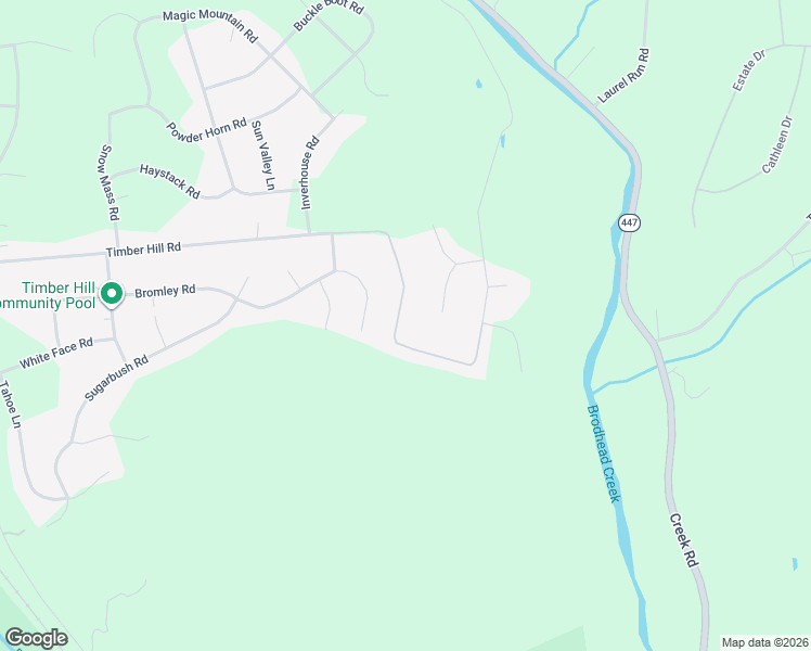 map of restaurants, bars, coffee shops, grocery stores, and more near 331 Timber Hill Road in Henryville