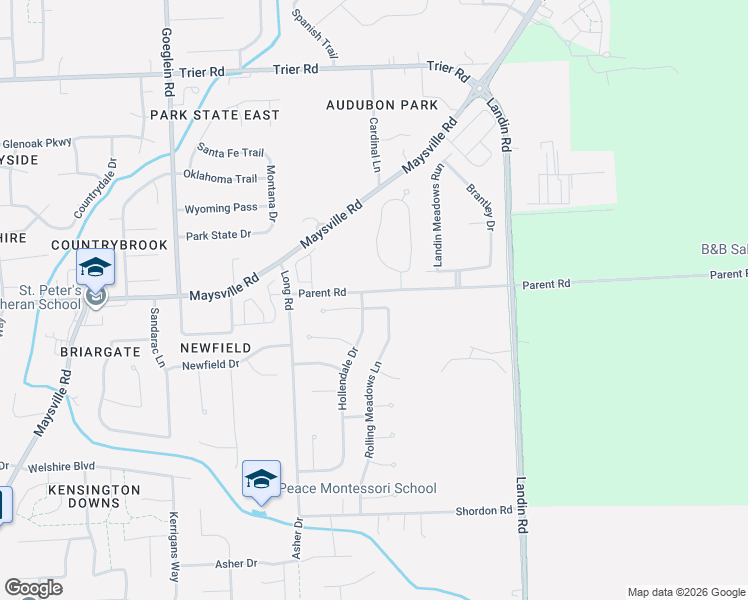 map of restaurants, bars, coffee shops, grocery stores, and more near 3006 Rolling Meadows Drive in New Haven