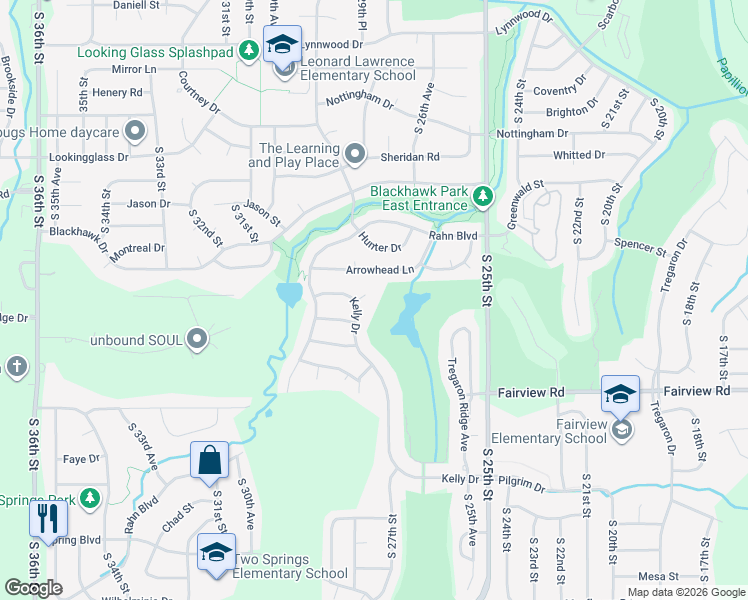map of restaurants, bars, coffee shops, grocery stores, and more near 13713 Kelly Drive in Bellevue