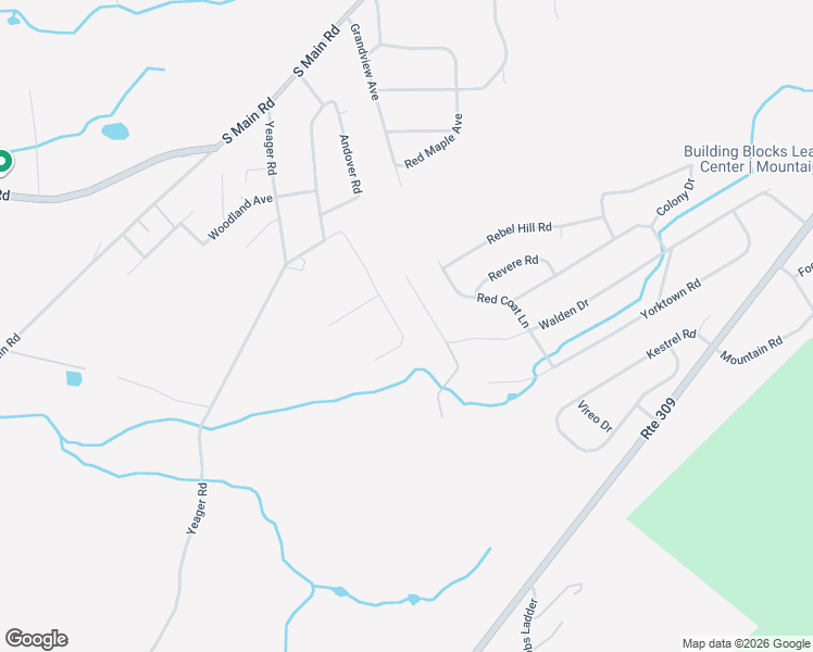 map of restaurants, bars, coffee shops, grocery stores, and more near 25 Brandywyn Drive in Mountain Top