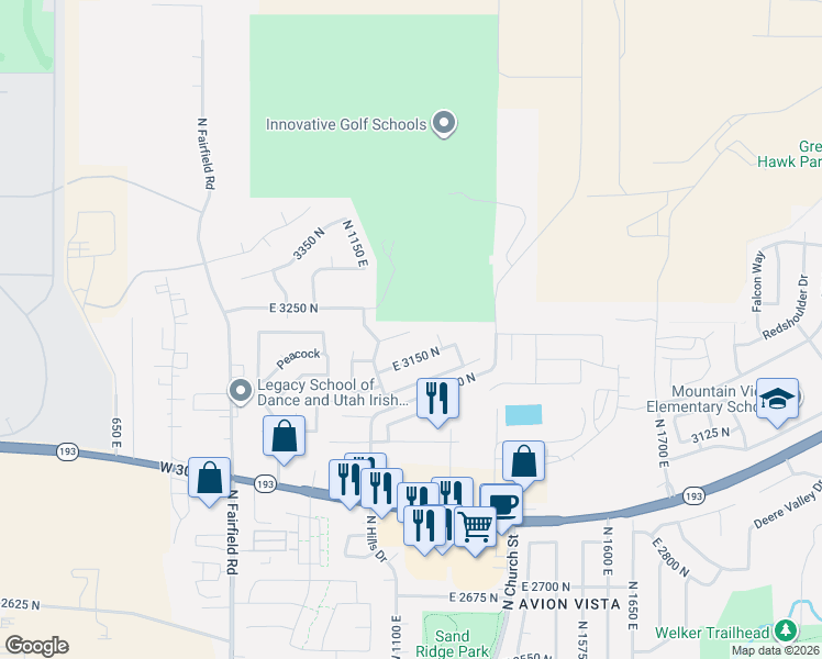 map of restaurants, bars, coffee shops, grocery stores, and more near in West Haven