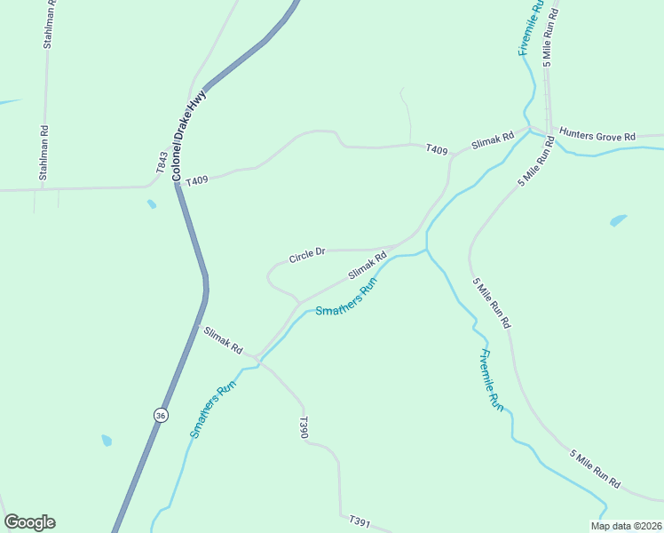 map of restaurants, bars, coffee shops, grocery stores, and more near 274 Circle Drive in Brookville