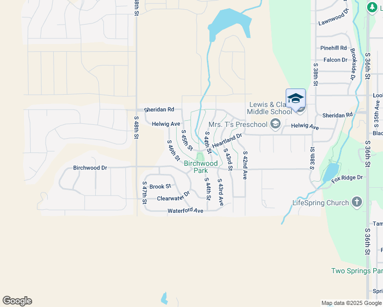 map of restaurants, bars, coffee shops, grocery stores, and more near 13703 South 46th Street in Bellevue