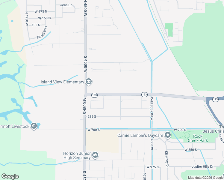 map of restaurants, bars, coffee shops, grocery stores, and more near South 4300 West in Clearfield