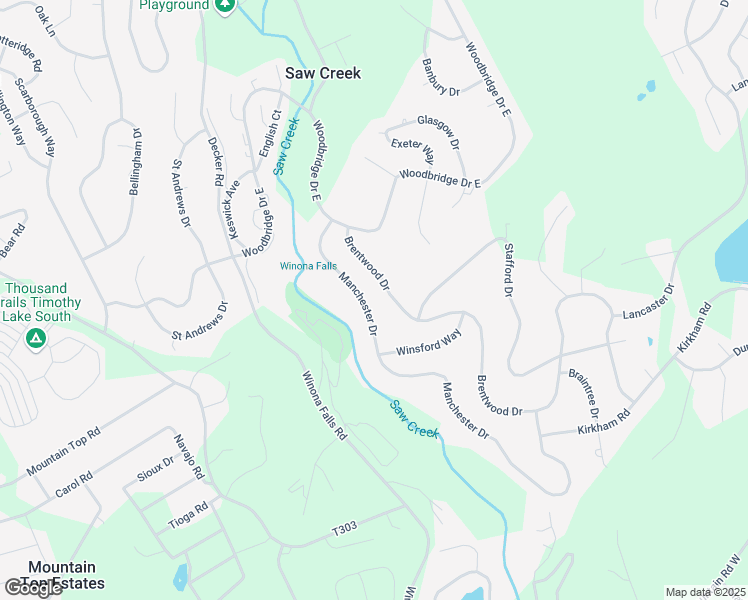 map of restaurants, bars, coffee shops, grocery stores, and more near 1810 Manchester Drive in Pike County