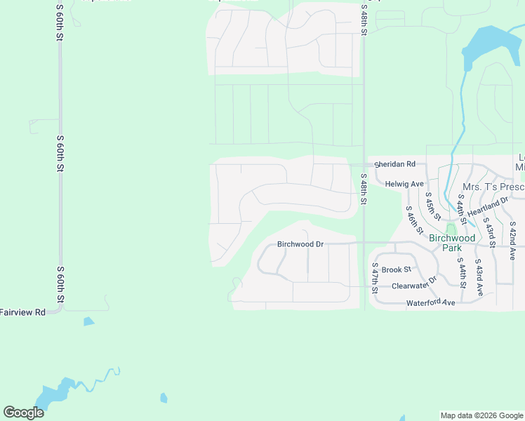 map of restaurants, bars, coffee shops, grocery stores, and more near 5305 Heartland Drive in Papillion