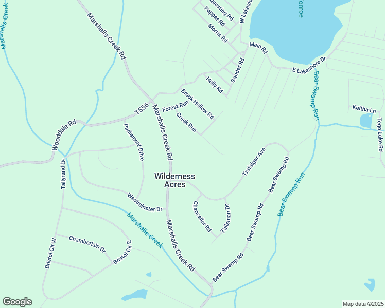 map of restaurants, bars, coffee shops, grocery stores, and more near 1168 Marshalls Creek Road in East Stroudsburg