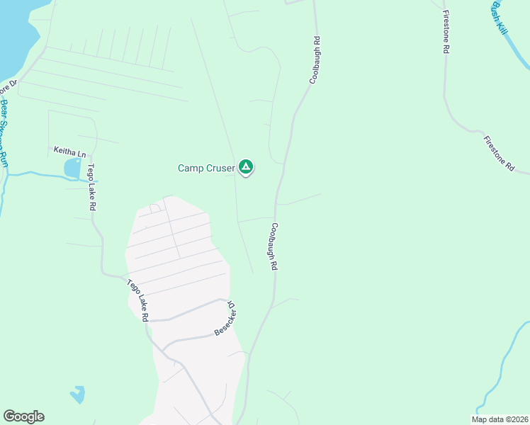 map of restaurants, bars, coffee shops, grocery stores, and more near 106 Sports Camp Road in East Stroudsburg