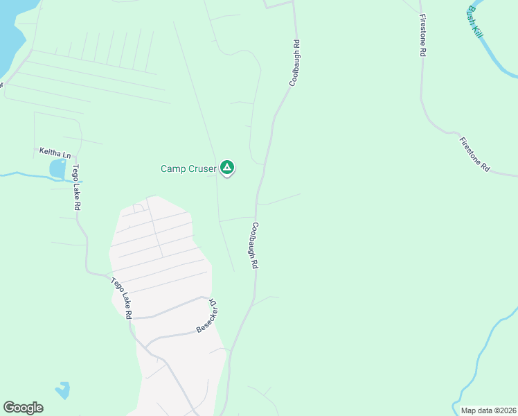 map of restaurants, bars, coffee shops, grocery stores, and more near 106 Sports Camp Road in East Stroudsburg