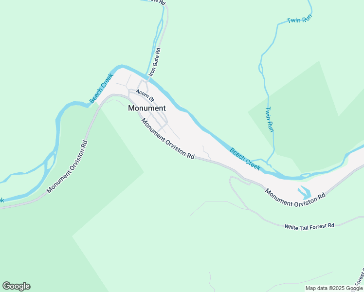 map of restaurants, bars, coffee shops, grocery stores, and more near 158 Rose Way in Beech Creek