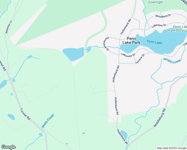 map of restaurants, bars, coffee shops, grocery stores, and more near Hollenback Road in White Haven