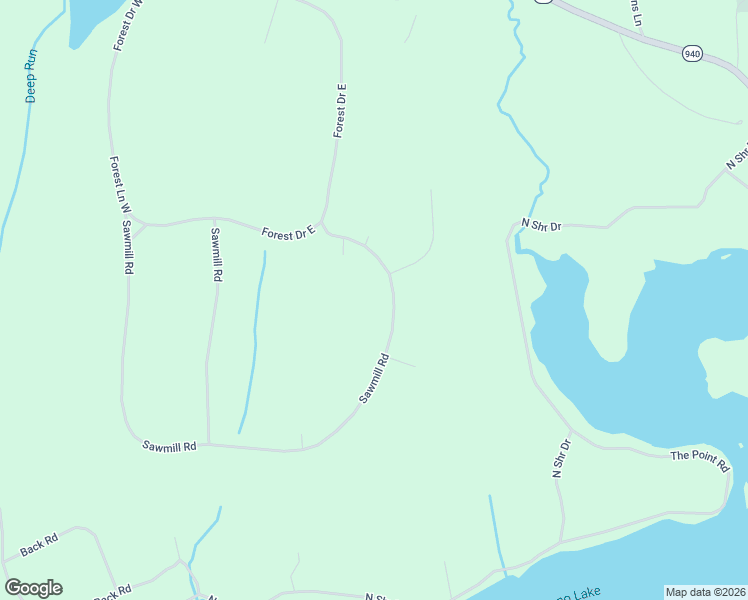 map of restaurants, bars, coffee shops, grocery stores, and more near 1309 Sawmill Road in Monroe County