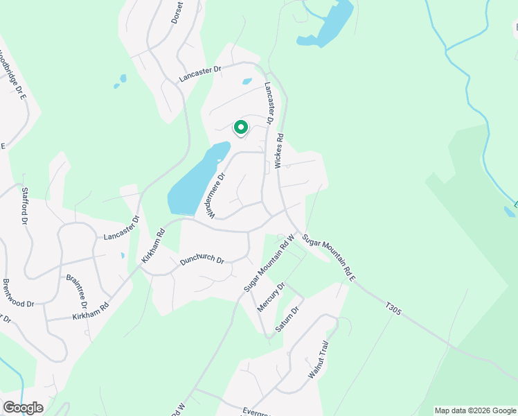 map of restaurants, bars, coffee shops, grocery stores, and more near Windemere Drive in Pike County