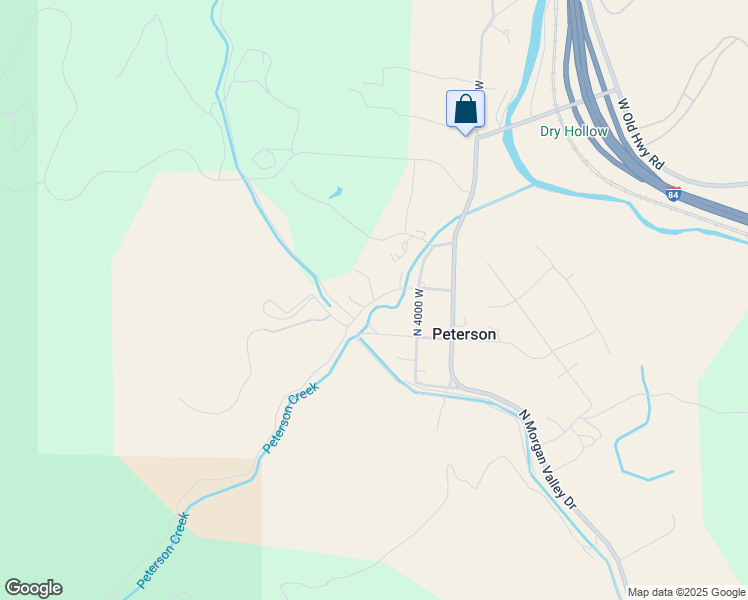map of restaurants, bars, coffee shops, grocery stores, and more near 4075 West 4000 North in Morgan