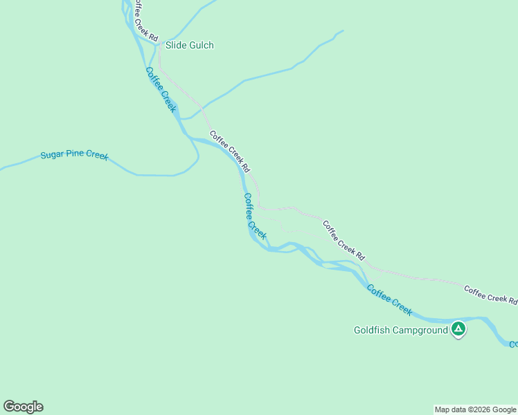 map of restaurants, bars, coffee shops, grocery stores, and more near Coffee Creek Road in Trinity Center