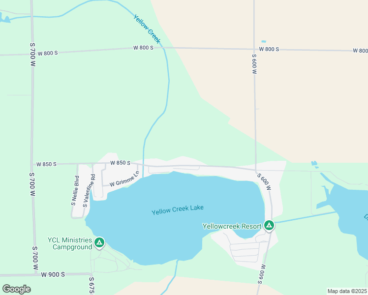 map of restaurants, bars, coffee shops, grocery stores, and more near 6322 West 850 South in Claypool