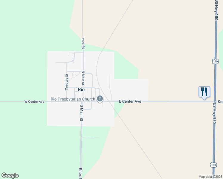 map of restaurants, bars, coffee shops, grocery stores, and more near 111 Hinchliff Street in Rio