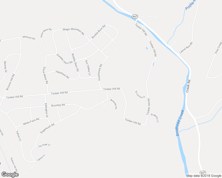 map of restaurants, bars, coffee shops, grocery stores, and more near 66 Timber Hill Road in Henryville