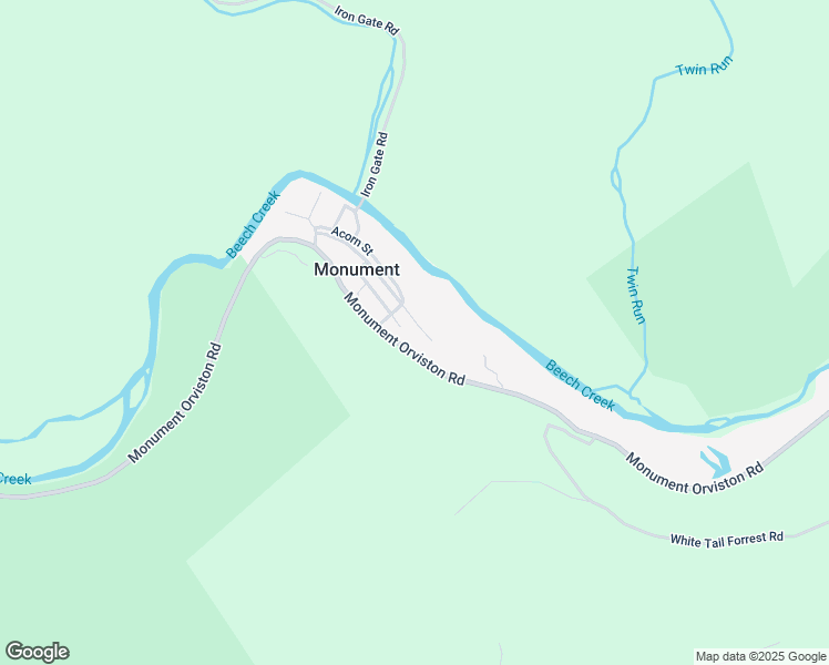 map of restaurants, bars, coffee shops, grocery stores, and more near 158 Rose Way in Beech Creek