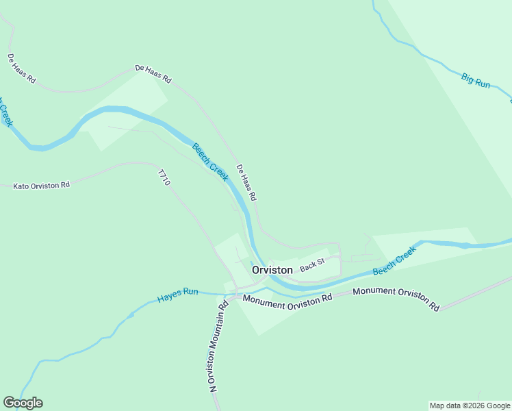 map of restaurants, bars, coffee shops, grocery stores, and more near De Haas Road in Orviston