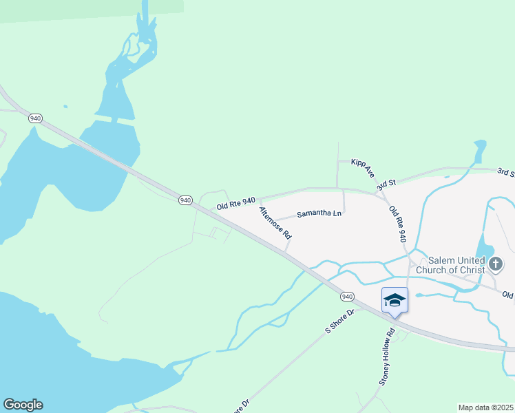 map of restaurants, bars, coffee shops, grocery stores, and more near 145 Altemose Road in Pocono Pines