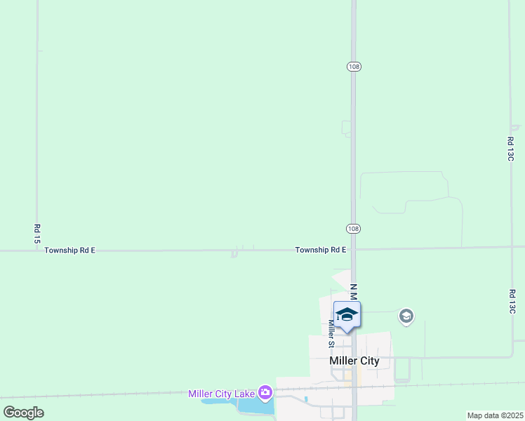 map of restaurants, bars, coffee shops, grocery stores, and more near 14316 Road East in Leipsic