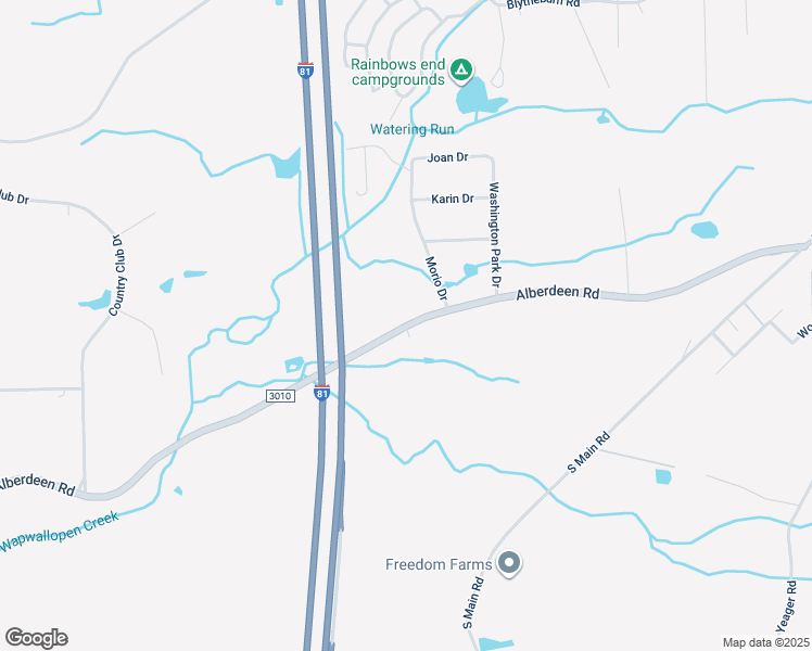 map of restaurants, bars, coffee shops, grocery stores, and more near 845 Alberdeen Road in Mountain Top