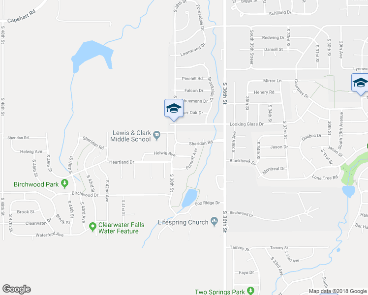 map of restaurants, bars, coffee shops, grocery stores, and more near 3713 Sheridan Road in Bellevue