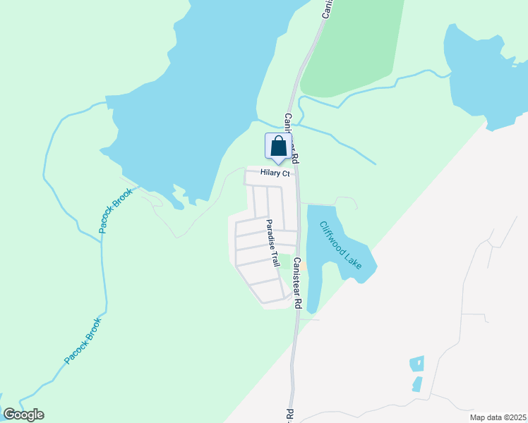 map of restaurants, bars, coffee shops, grocery stores, and more near 34 Paradise Trail in Sussex County