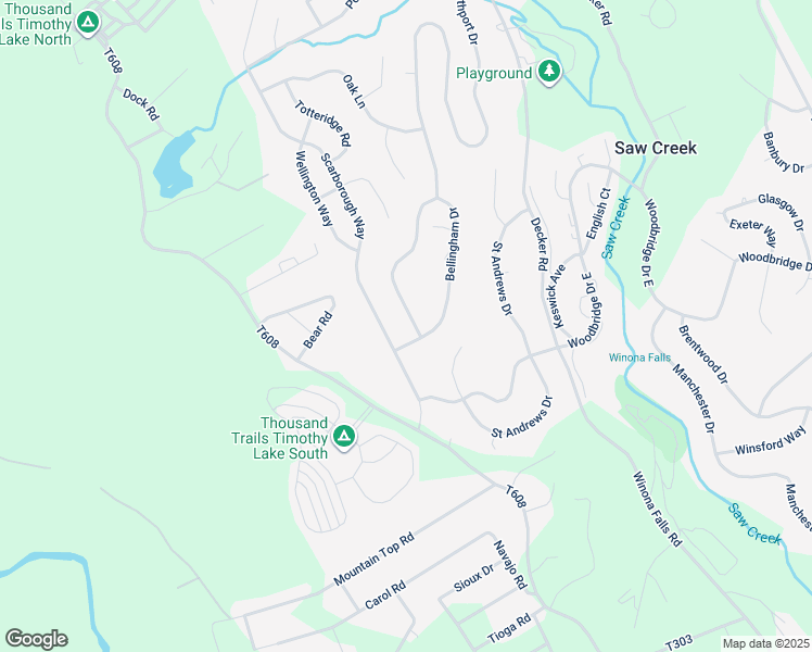 map of restaurants, bars, coffee shops, grocery stores, and more near 246 Bellingham Drive in Saw Creek