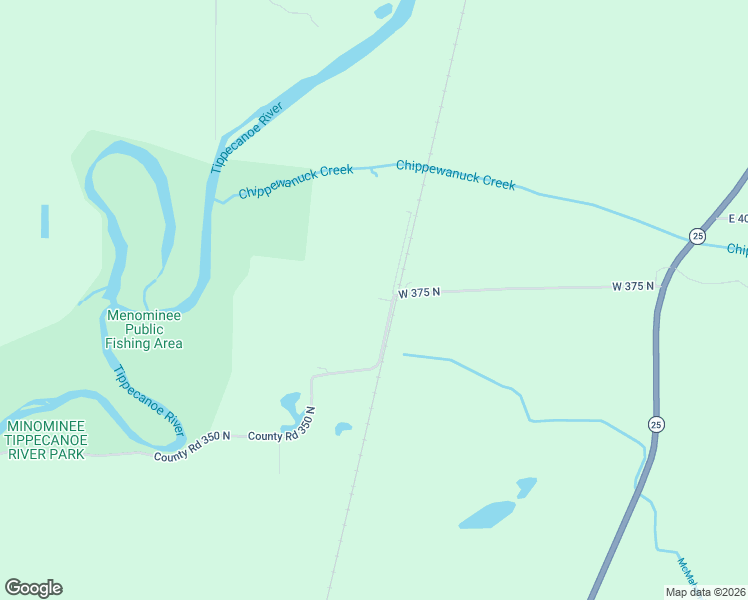 map of restaurants, bars, coffee shops, grocery stores, and more near 2512 East 375 North in Rochester