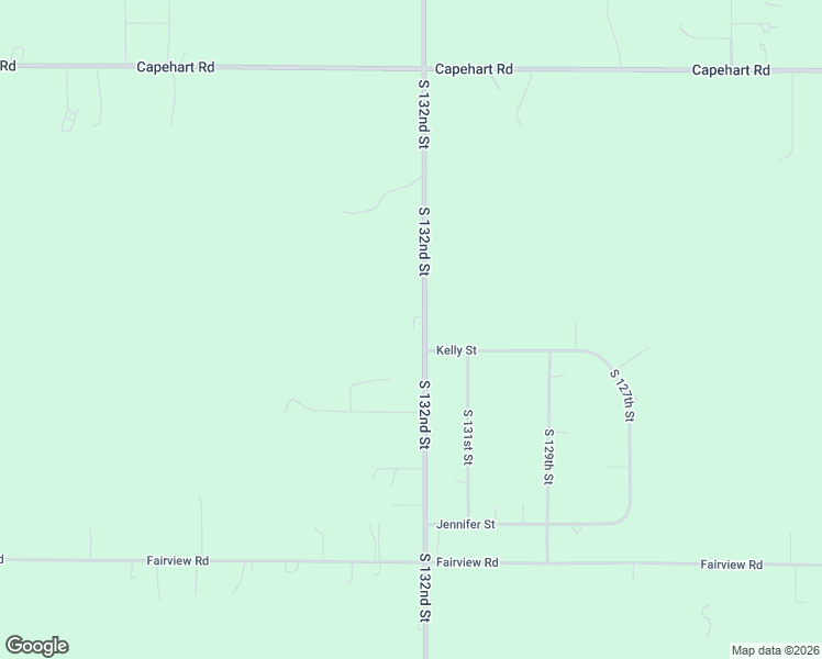 map of restaurants, bars, coffee shops, grocery stores, and more near 13406 South 132nd Street in Springfield