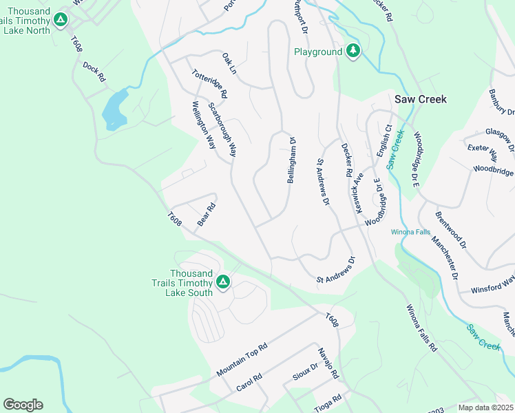 map of restaurants, bars, coffee shops, grocery stores, and more near 240 Bellingham Drive in Saw Creek