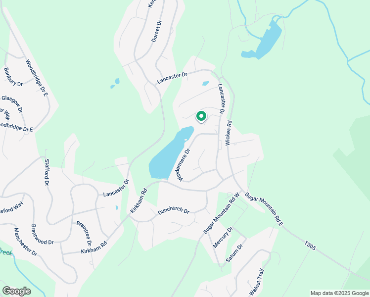map of restaurants, bars, coffee shops, grocery stores, and more near 3347 Windermere Drive in Saw Creek