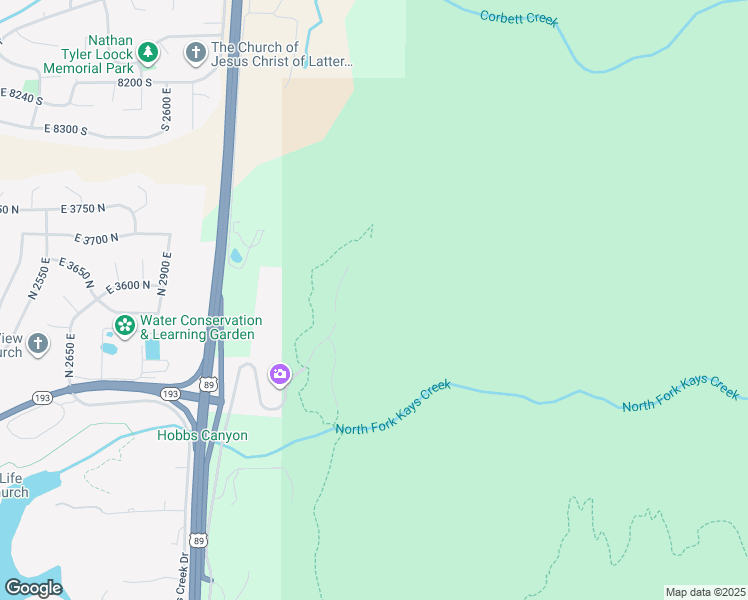 map of restaurants, bars, coffee shops, grocery stores, and more near 3532 N Layton Ridge Dr in Layton