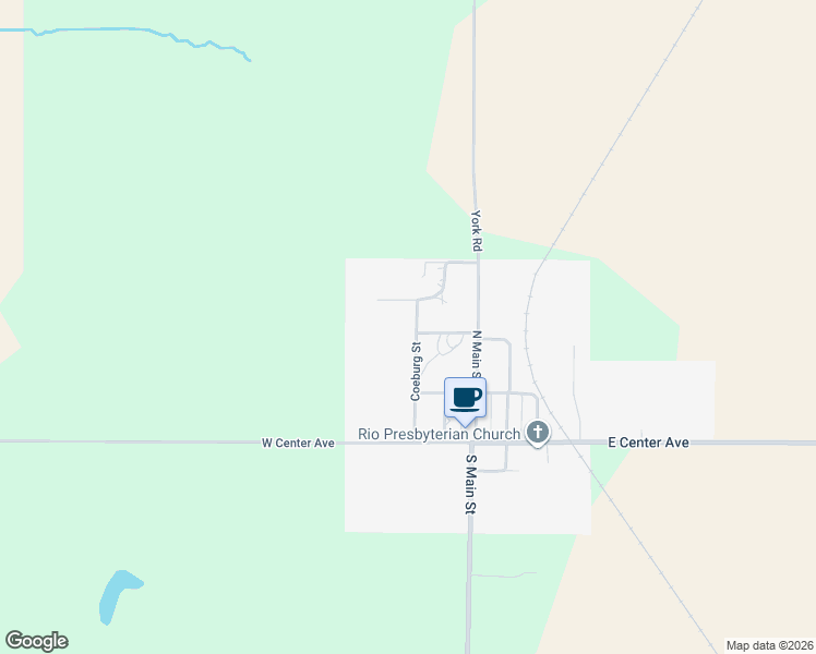 map of restaurants, bars, coffee shops, grocery stores, and more near 304 Coeburg Street in Rio