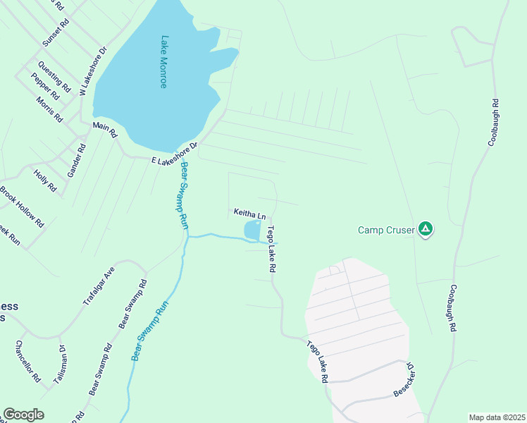 map of restaurants, bars, coffee shops, grocery stores, and more near 106 Keitha Lane in East Stroudsburg