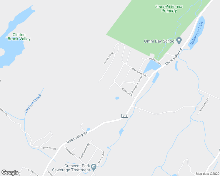 map of restaurants, bars, coffee shops, grocery stores, and more near 37c Salem Alley in West Milford